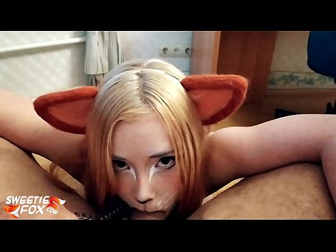 ❤️ Kitsune nuốt tinh ranh và cum trong cô ấy miệng ❤  Khiêu dâm Nga  tại chúng tôi  ☑